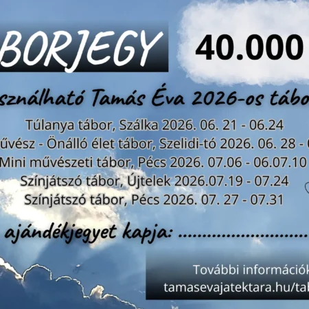 Tábor ajándékjegy 2026