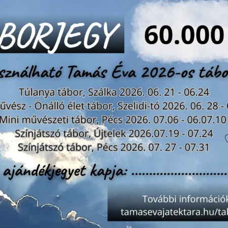 Tábor ajándékjegy 2026