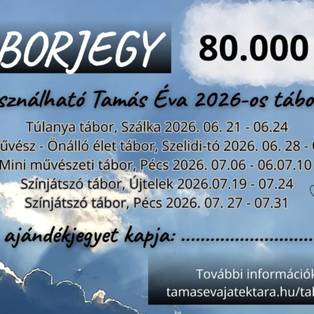 Tábor ajándékjegy 2026